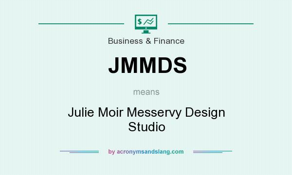 What does JMMDS mean? It stands for Julie Moir Messervy Design Studio