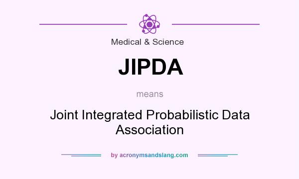 What does JIPDA mean? It stands for Joint Integrated Probabilistic Data Association