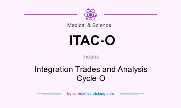 What does ITAC-O mean? It stands for Integration Trades and Analysis Cycle-O