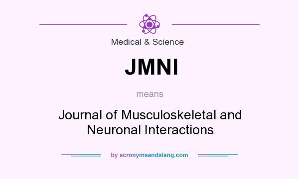 What does JMNI mean? It stands for Journal of Musculoskeletal and Neuronal Interactions