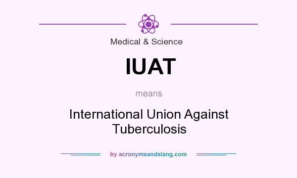 What does IUAT mean? It stands for International Union Against Tuberculosis