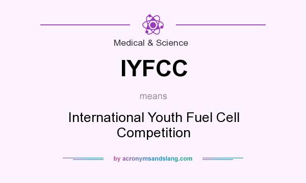 What does IYFCC mean? It stands for International Youth Fuel Cell Competition