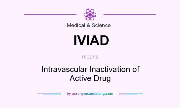 What does IVIAD mean? It stands for Intravascular Inactivation of Active Drug