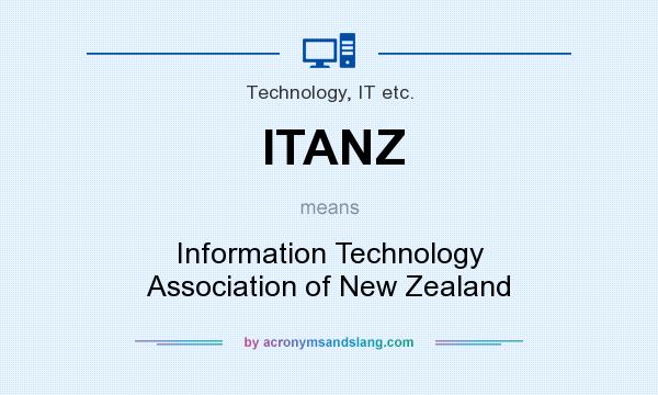 What does ITANZ mean? It stands for Information Technology Association of New Zealand