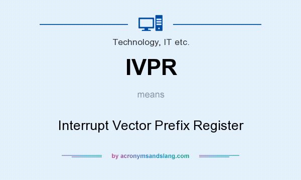 What does IVPR mean? It stands for Interrupt Vector Prefix Register