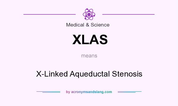 What does XLAS mean? It stands for X-Linked Aqueductal Stenosis