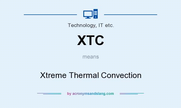 What does XTC mean? It stands for Xtreme Thermal Convection