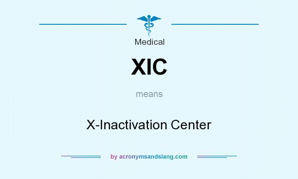 What does XIC mean? It stands for X-Inactivation Center