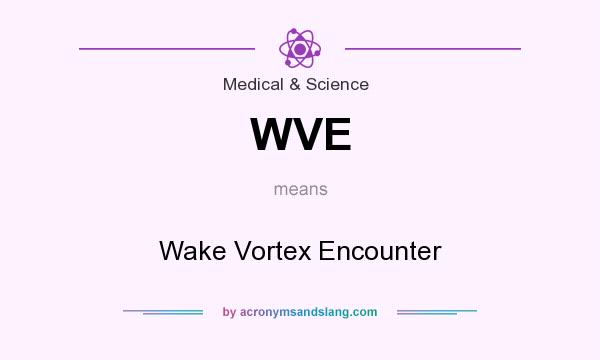 What does WVE mean? It stands for Wake Vortex Encounter