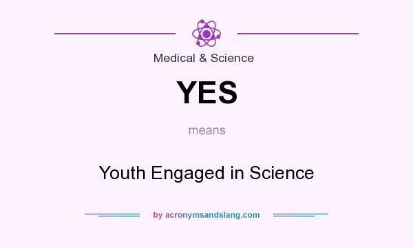 What does YES mean? It stands for Youth Engaged in Science