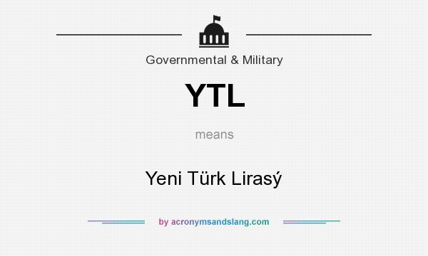 What does YTL mean? It stands for Yeni Türk Lirasý