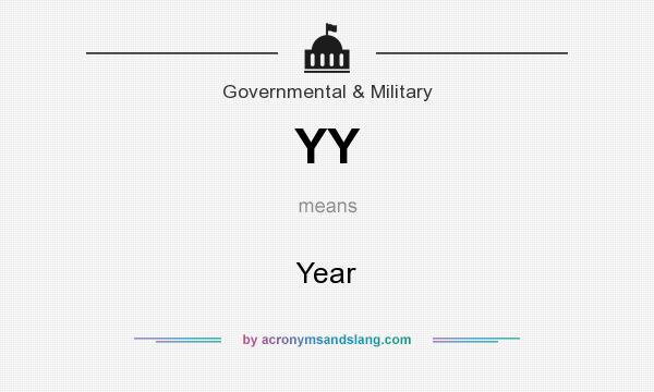 What does YY mean? It stands for Year