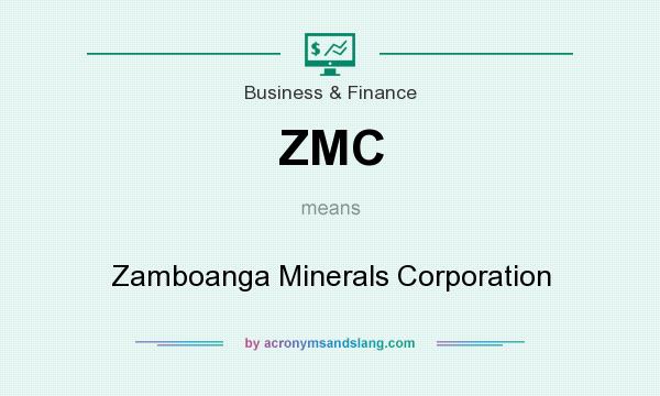 What does ZMC mean? It stands for Zamboanga Minerals Corporation