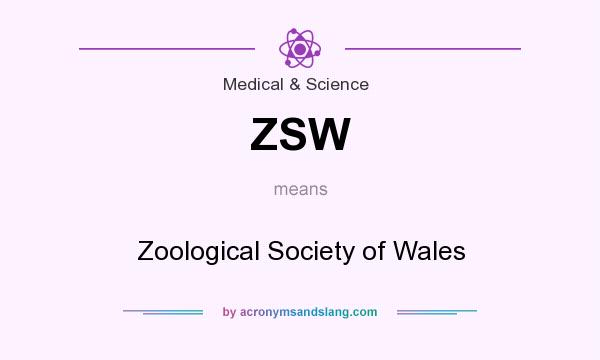 What does ZSW mean? It stands for Zoological Society of Wales