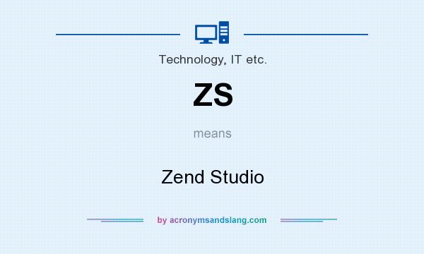 What does ZS mean? It stands for Zend Studio