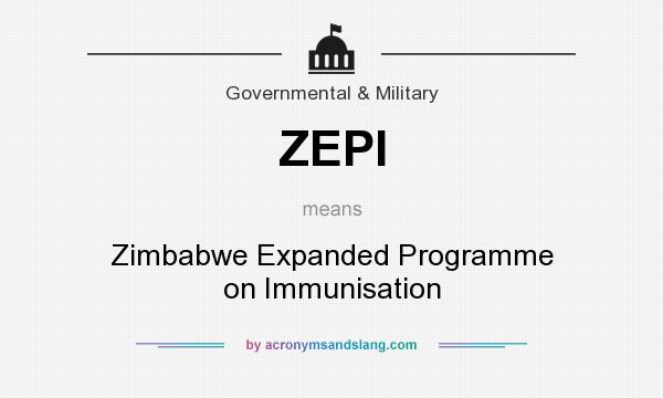 What does ZEPI mean? It stands for Zimbabwe Expanded Programme on Immunisation