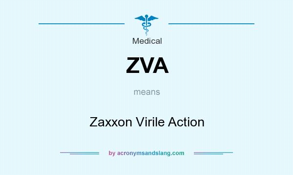 What does ZVA mean? It stands for Zaxxon Virile Action