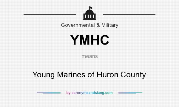 What does YMHC mean? It stands for Young Marines of Huron County