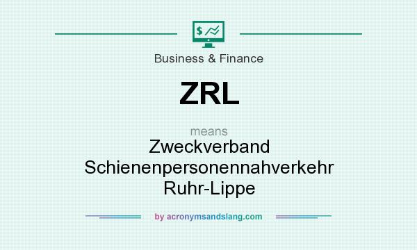 What does ZRL mean? It stands for Zweckverband Schienenpersonennahverkehr Ruhr-Lippe