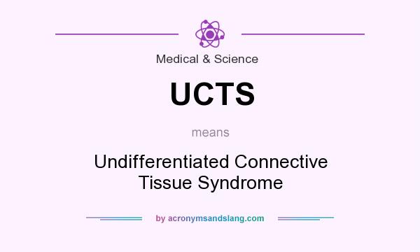 What does UCTS mean? It stands for Undifferentiated Connective Tissue Syndrome