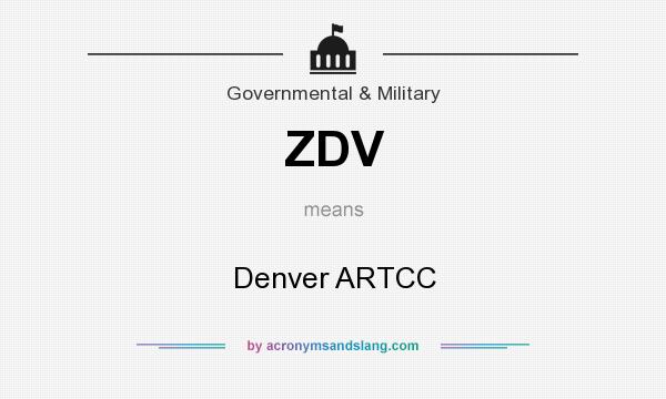 What does ZDV mean? It stands for Denver ARTCC