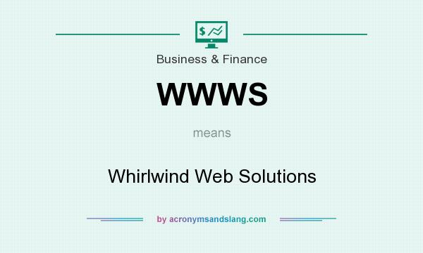 What does WWWS mean? It stands for Whirlwind Web Solutions