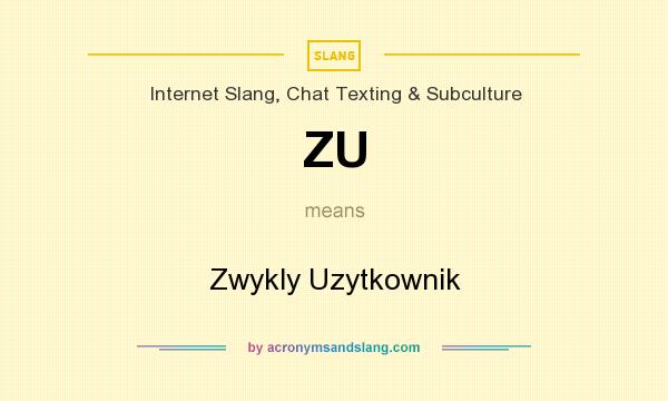 What does ZU mean? It stands for Zwykly Uzytkownik
