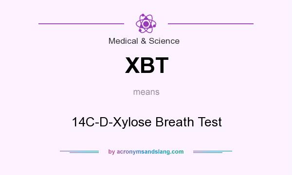 What does XBT mean? It stands for 14C-D-Xylose Breath Test