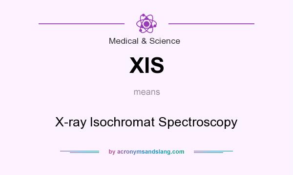 What does XIS mean? It stands for X-ray Isochromat Spectroscopy