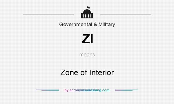 What does ZI mean? It stands for Zone of Interior