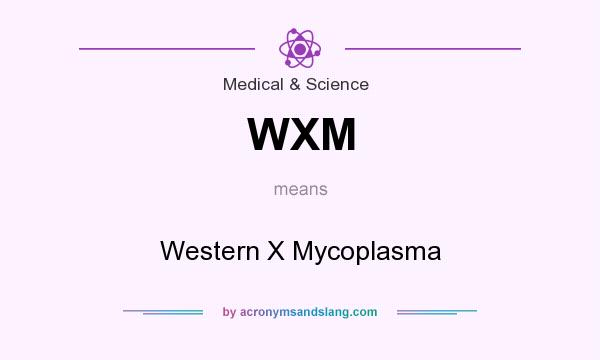 What does WXM mean? It stands for Western X Mycoplasma