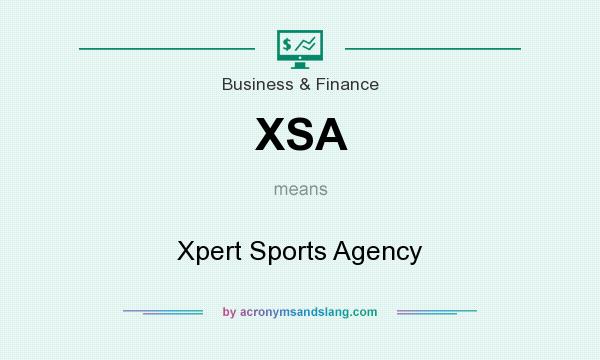 What does XSA mean? It stands for Xpert Sports Agency