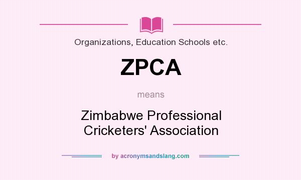What does ZPCA mean? It stands for Zimbabwe Professional Cricketers` Association
