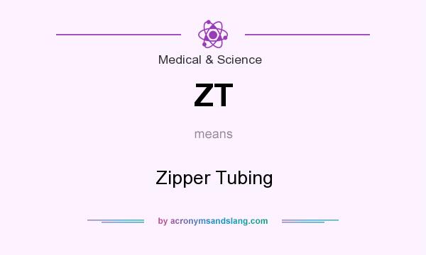 What does ZT mean? It stands for Zipper Tubing