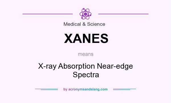 What does XANES mean? It stands for X-ray Absorption Near-edge Spectra