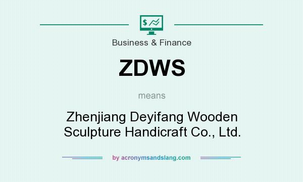 What does ZDWS mean? It stands for Zhenjiang Deyifang Wooden Sculpture Handicraft Co., Ltd.