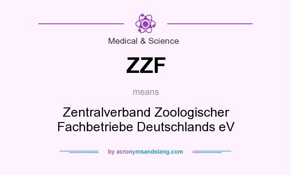 What does ZZF mean? It stands for Zentralverband Zoologischer Fachbetriebe Deutschlands eV