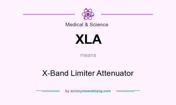 What does XLA mean? It stands for X-Band Limiter Attenuator