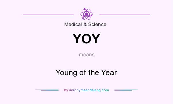 What does YOY mean? It stands for Young of the Year