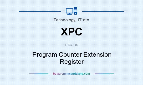 What does XPC mean? It stands for Program Counter Extension Register