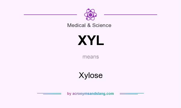 What does XYL mean? It stands for Xylose