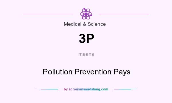 What does 3P mean? It stands for Pollution Prevention Pays