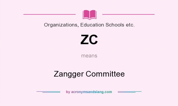 What does ZC mean? It stands for Zangger Committee