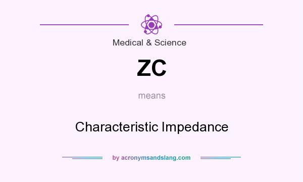 What does ZC mean? It stands for Characteristic Impedance