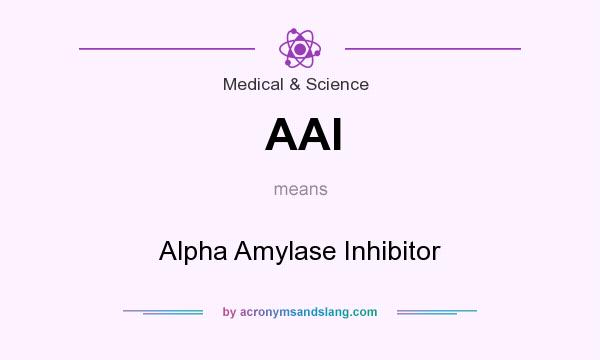 What does AAI mean? It stands for Alpha Amylase Inhibitor