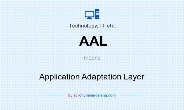 What does AAL mean? It stands for Application Adaptation Layer
