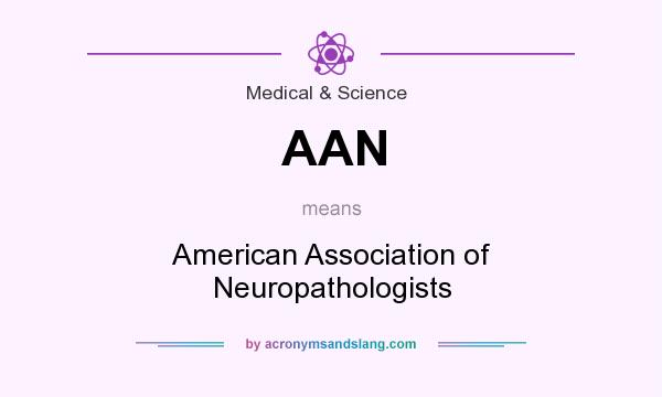 What does AAN mean? It stands for American Association of Neuropathologists