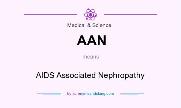 What does AAN mean? It stands for AIDS Associated Nephropathy