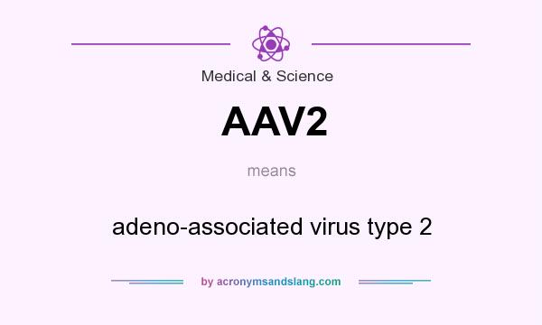 What does AAV2 mean? It stands for adeno-associated virus type 2