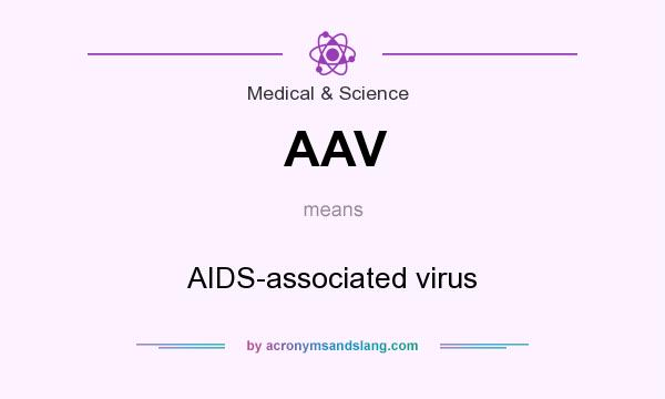 What does AAV mean? It stands for AIDS-associated virus